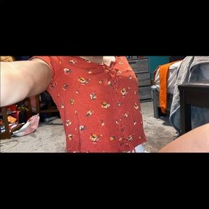 Floral shirt!
